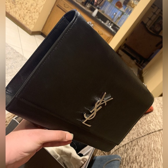 YSL Saint Laurent Large Logo Flap Bag - Picture 2 of 11